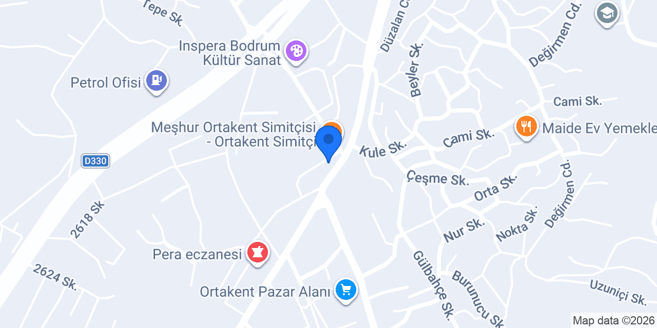 Ortakent Avcılık konumu