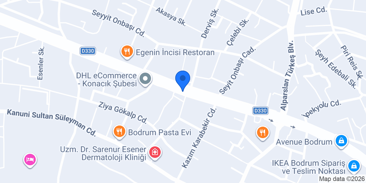 BEYOĞLU CATERİNG konumu