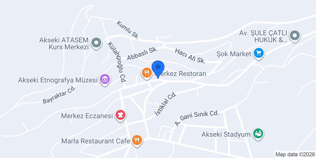 Akseki Ateş İbradı Birlik konumu