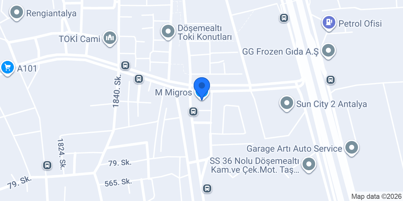 M Migros konumu