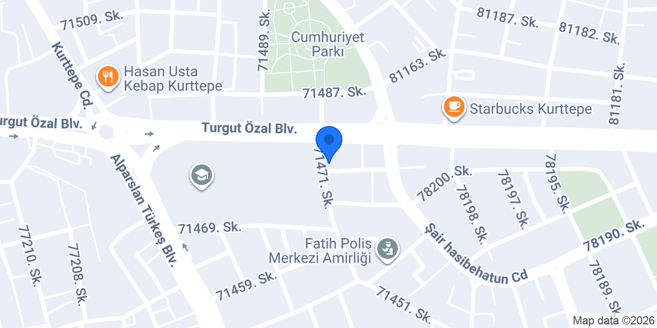 Gülevi Ev Yemekleri konumu