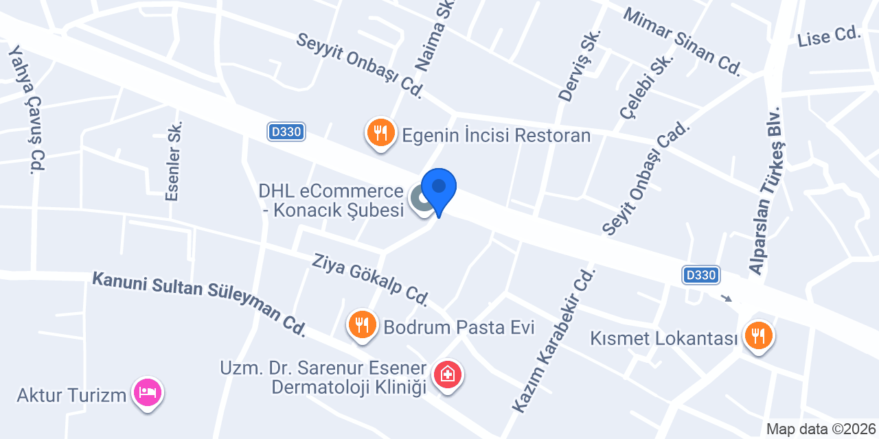 Dişhekimi Aliye Muslu konumu