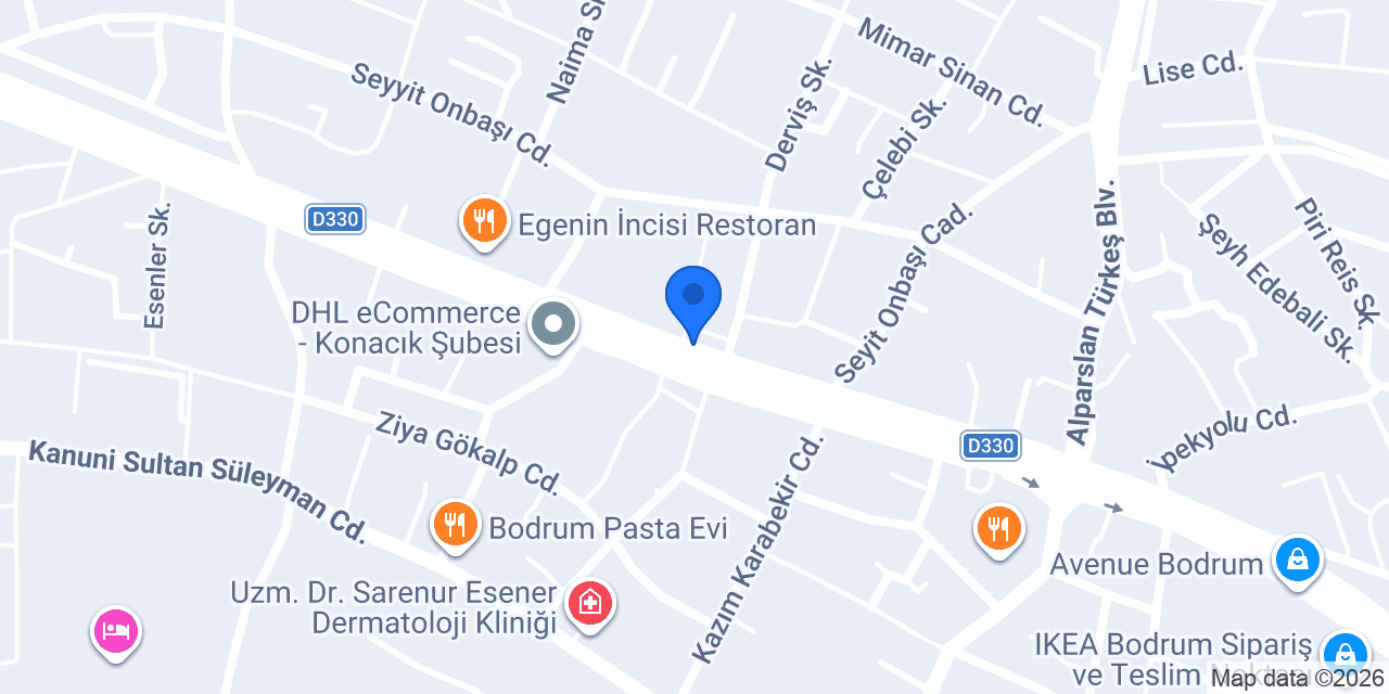 BODRUM ÇALIŞKANLAR BELLA MOBİLYA & BAMBİ YATAK konumu