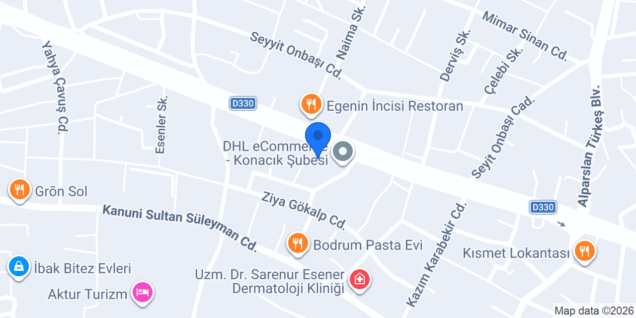 Poligon Bodrum konumu