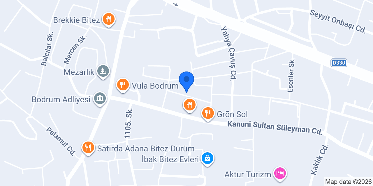 Diş Hekimi Umutcan Yamakoğlu konumu