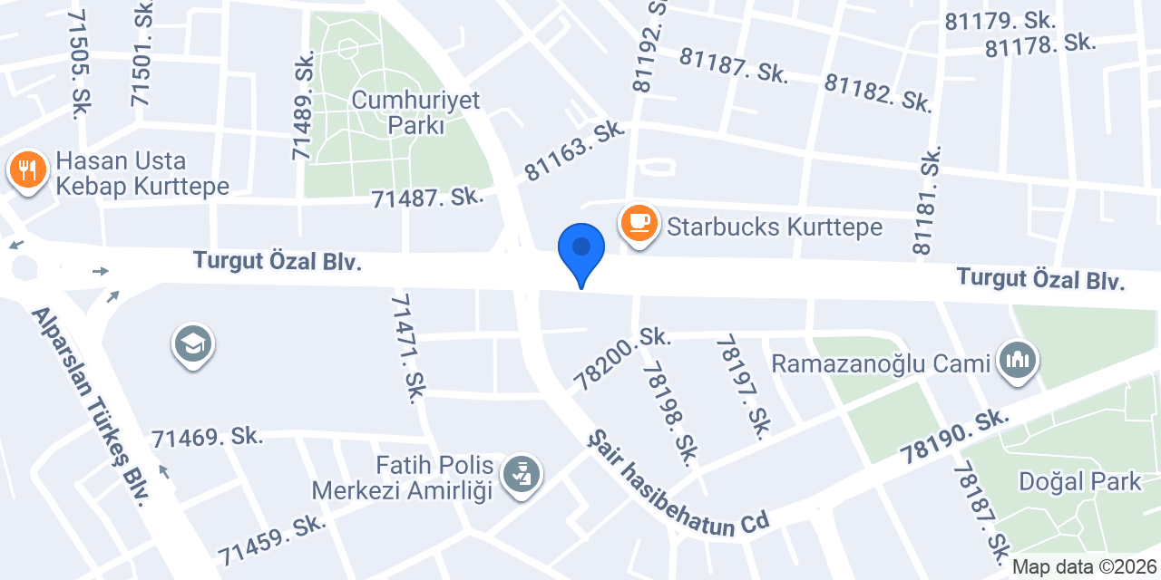 Cafe Deniz konumu