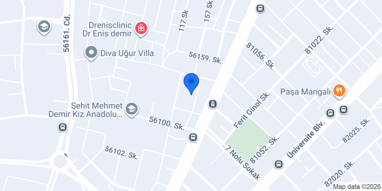 EK VİLLA SPA VE MASAJ konumu