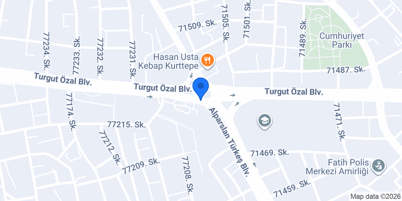 Adana Masaj Salonu konumu