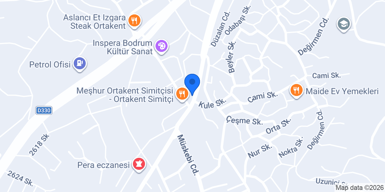 Ortakent Sigorta konumu