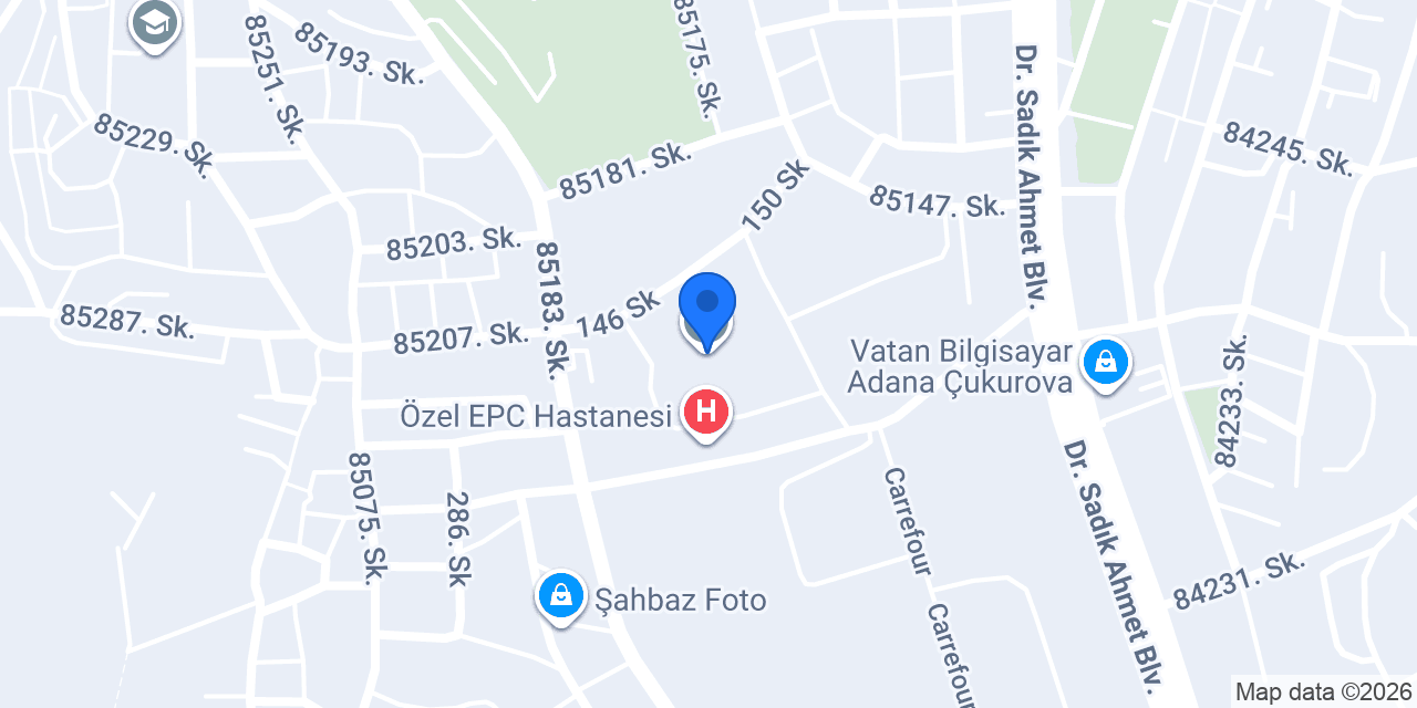 Hasan Adalı Anadolu Lisesi konumu