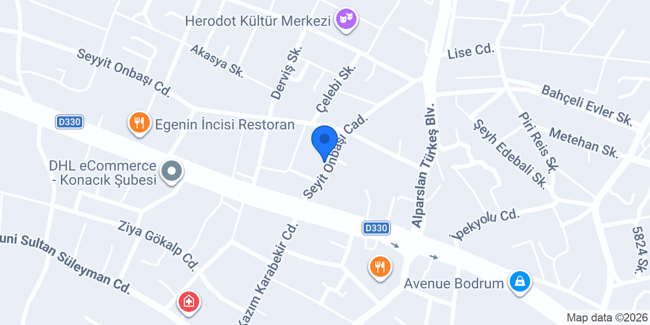 Orontes Turizm Tasimacilik konumu