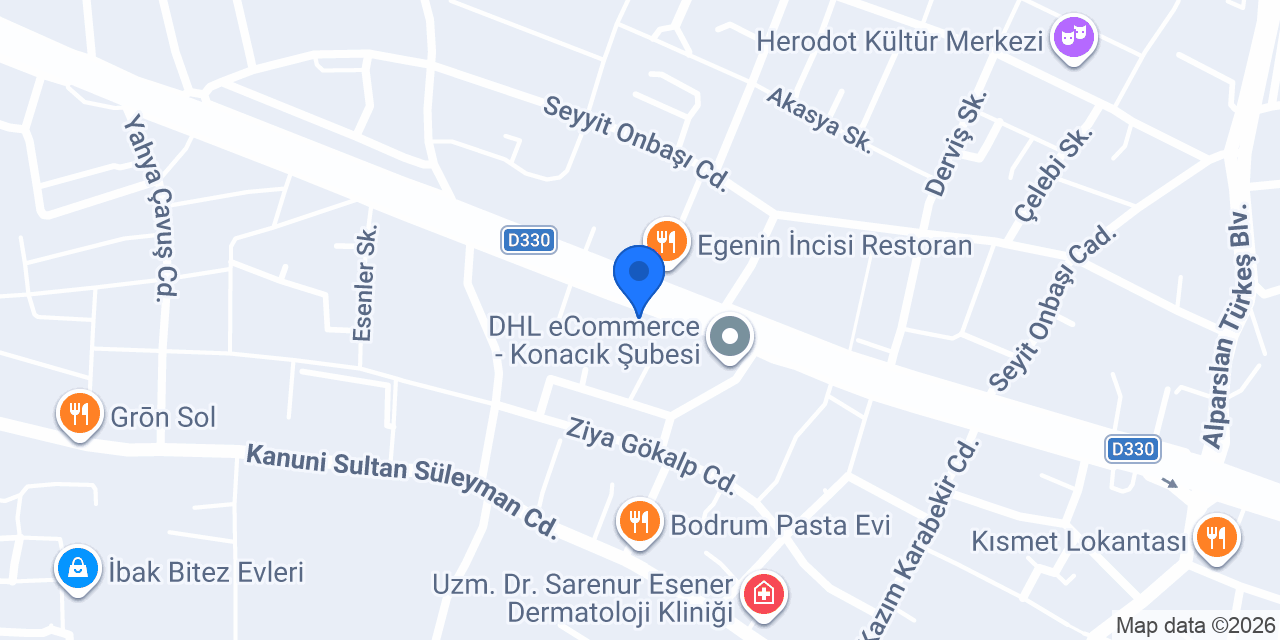 Lease&Buy Bodrum konumu