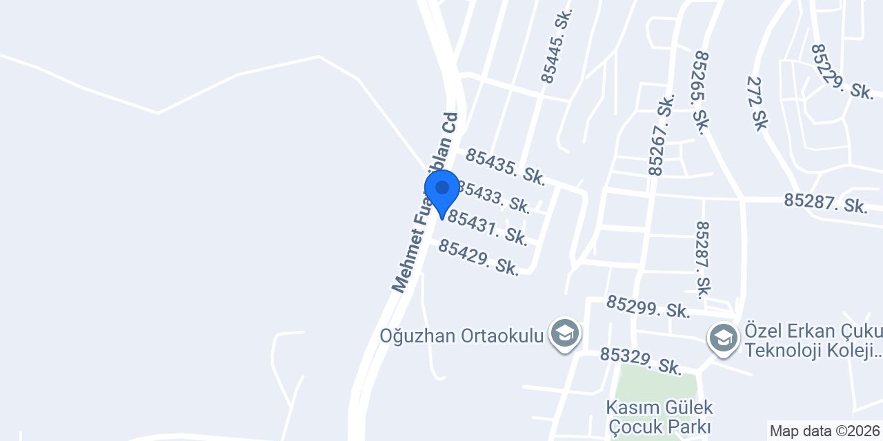 YMT YÜCE MOBİLYA VE TASARIM konumu