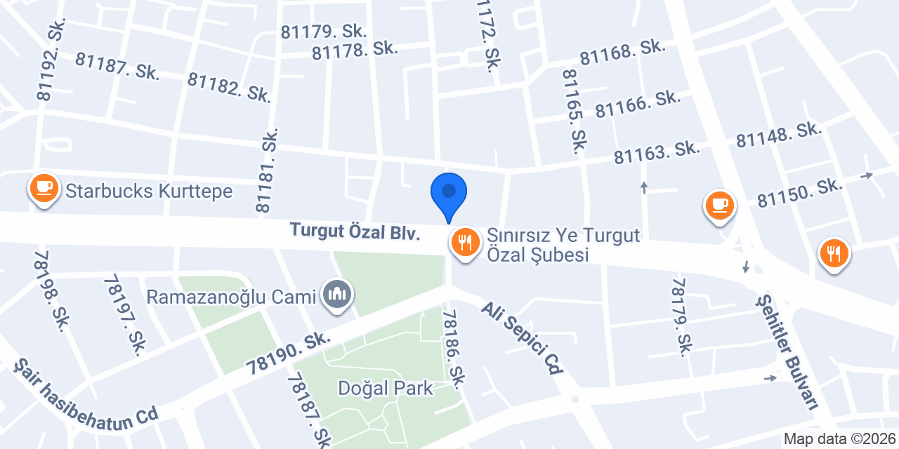 Çağlar Züccaciye konumu