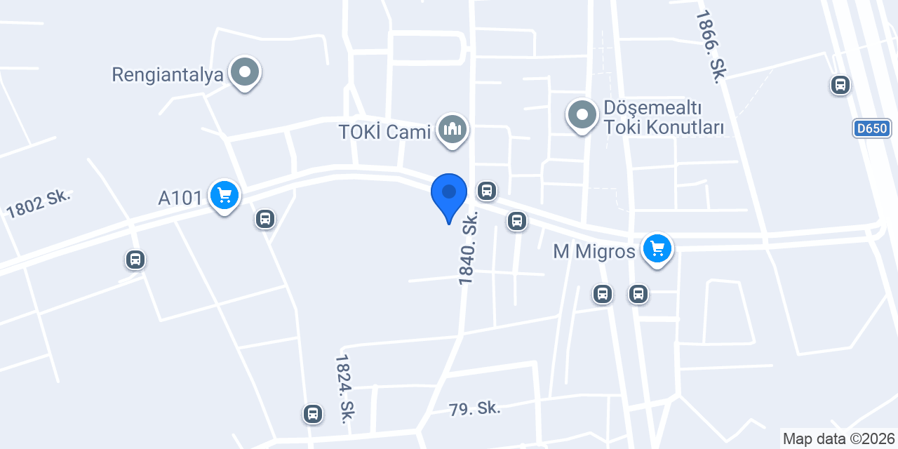 Toki İlkokulu konumu