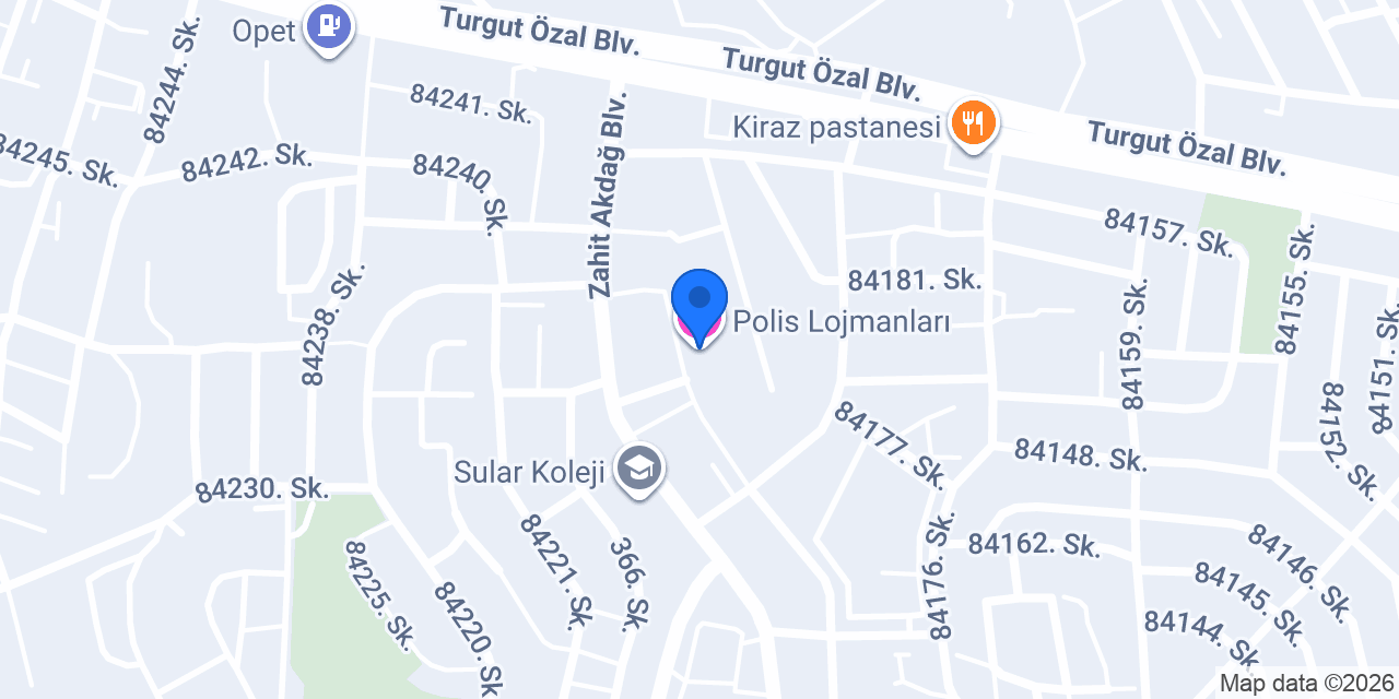 Polis Lojmanları konumu