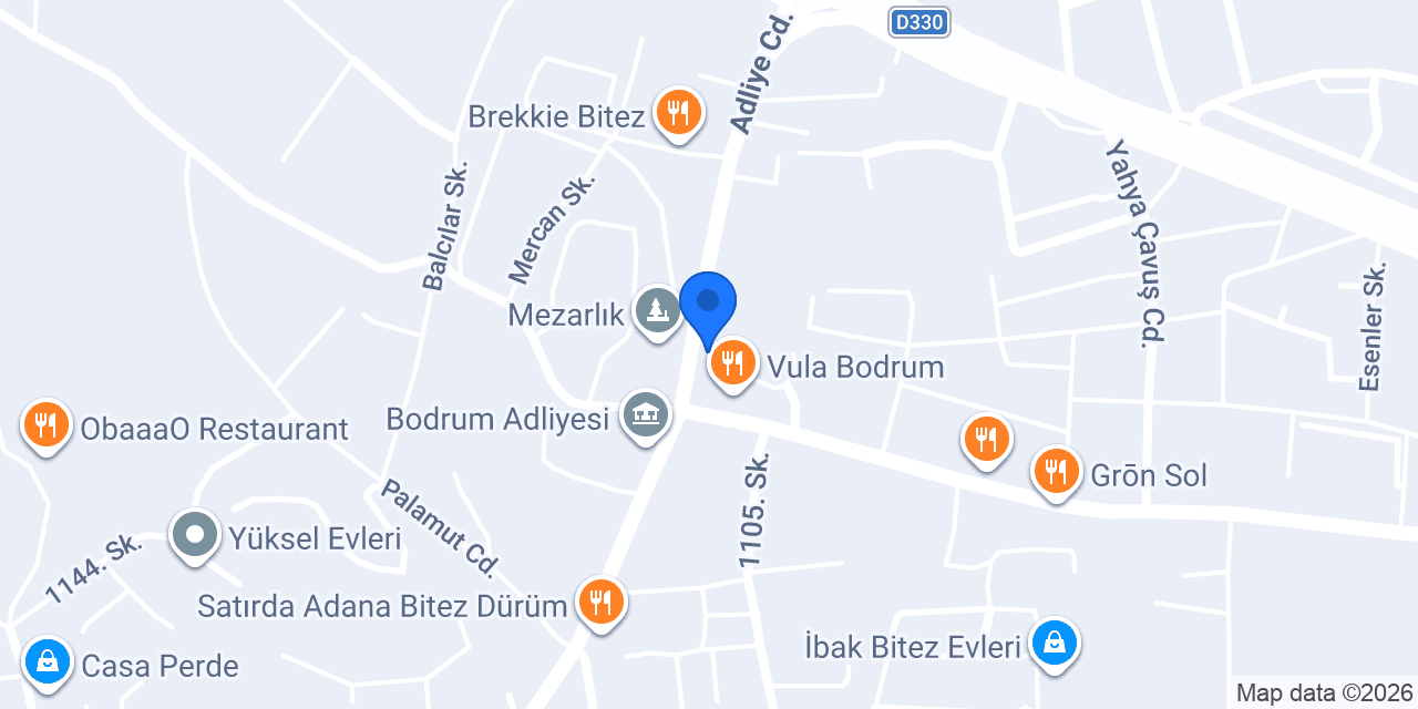 Bodrum Ev Emlak konumu