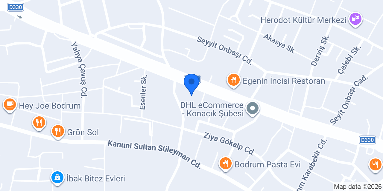 Bodrum Altınkaya Elektrik konumu