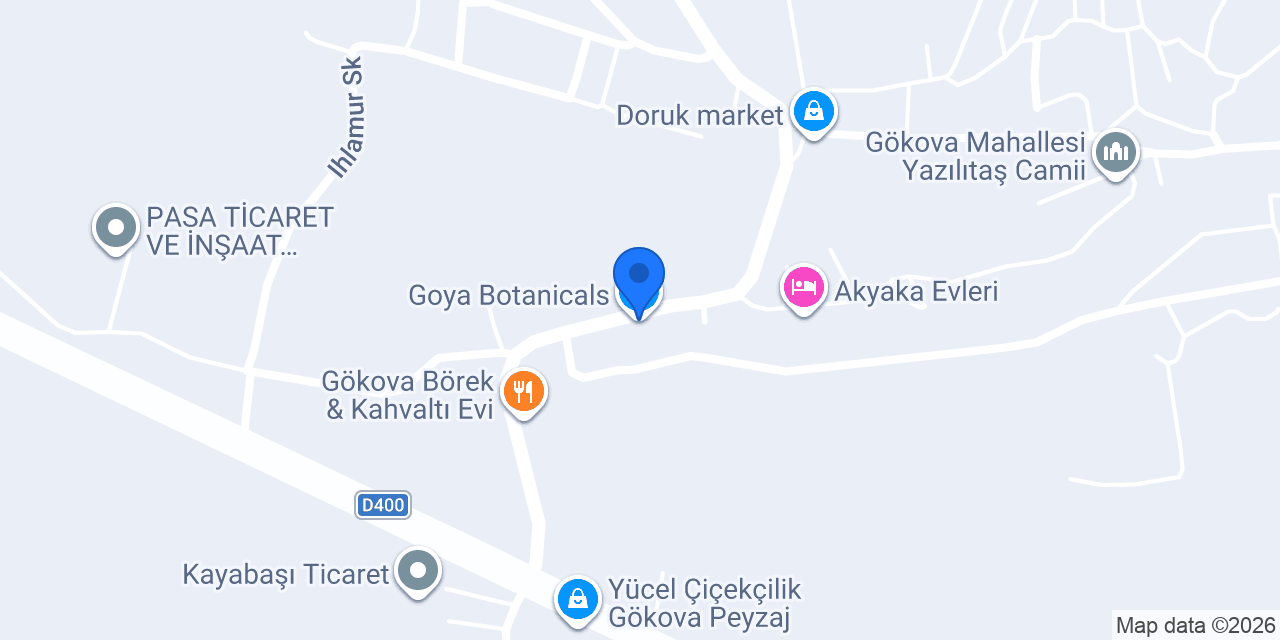 Goya Botanicals konumu