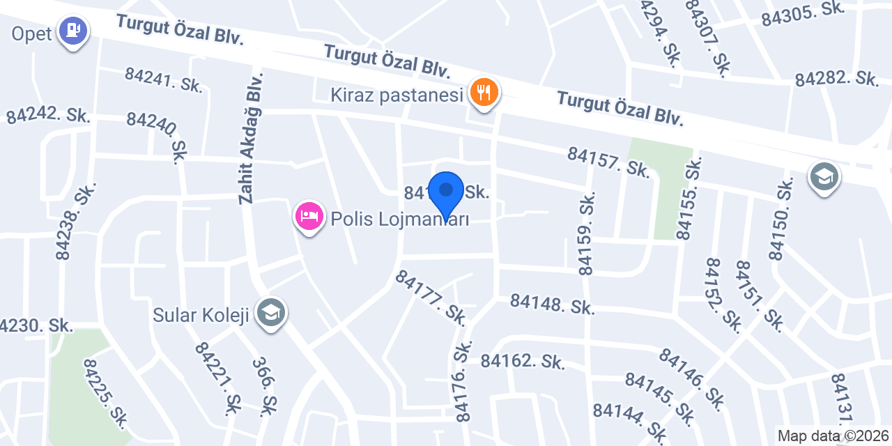 ÇUKUROVA ASBEST konumu