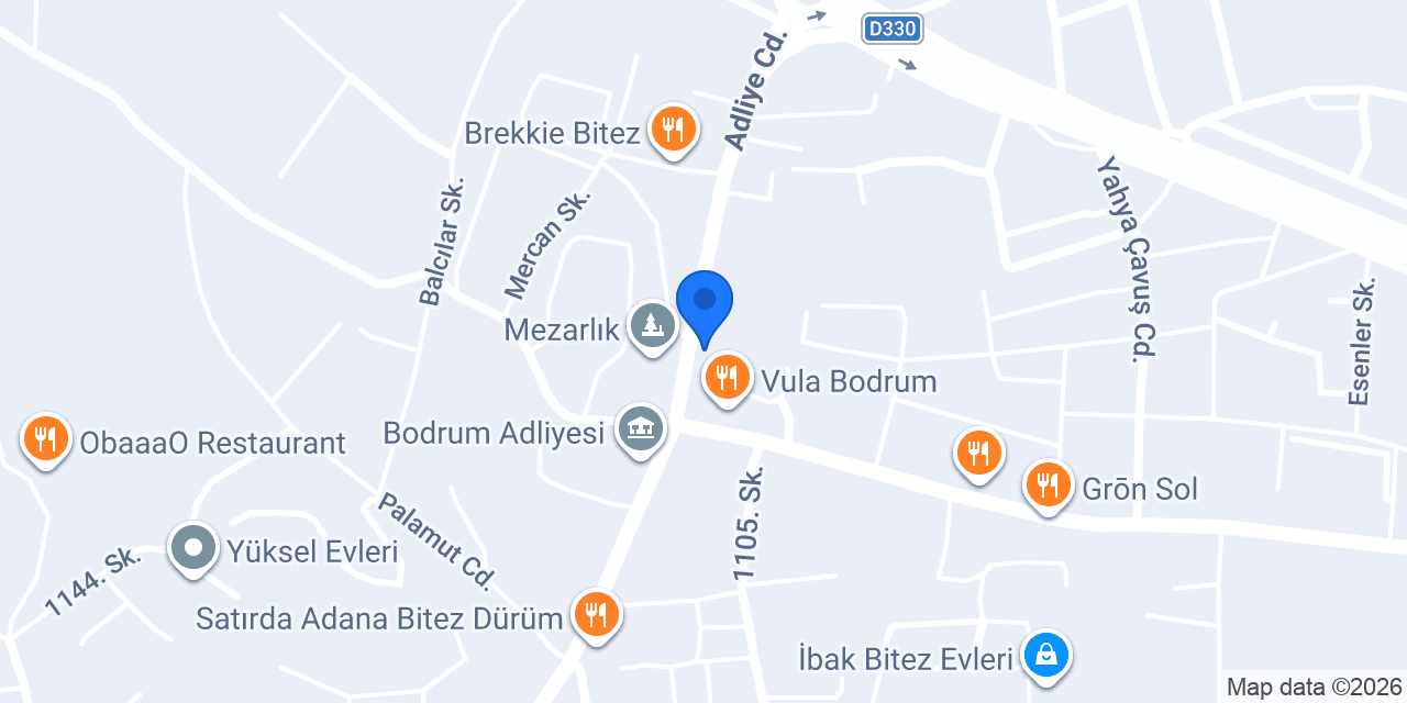 Atlas Yurtdışı Eğitim Danışmanlığı Bodrum konumu