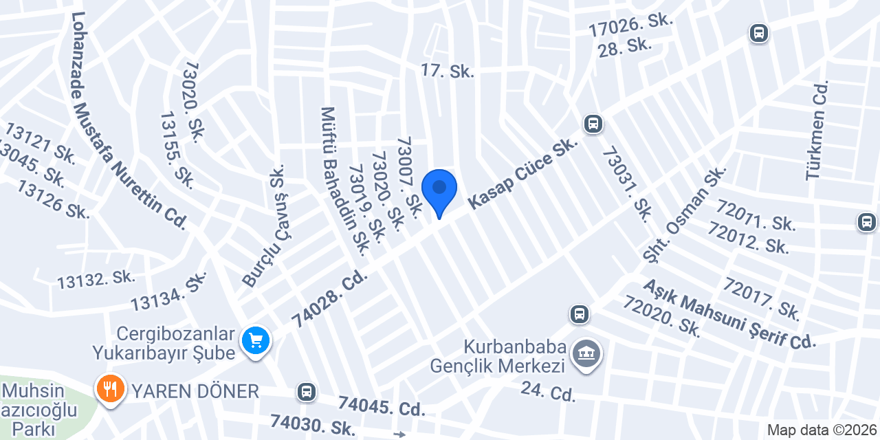 Nohutçu Tekin Usta konumu