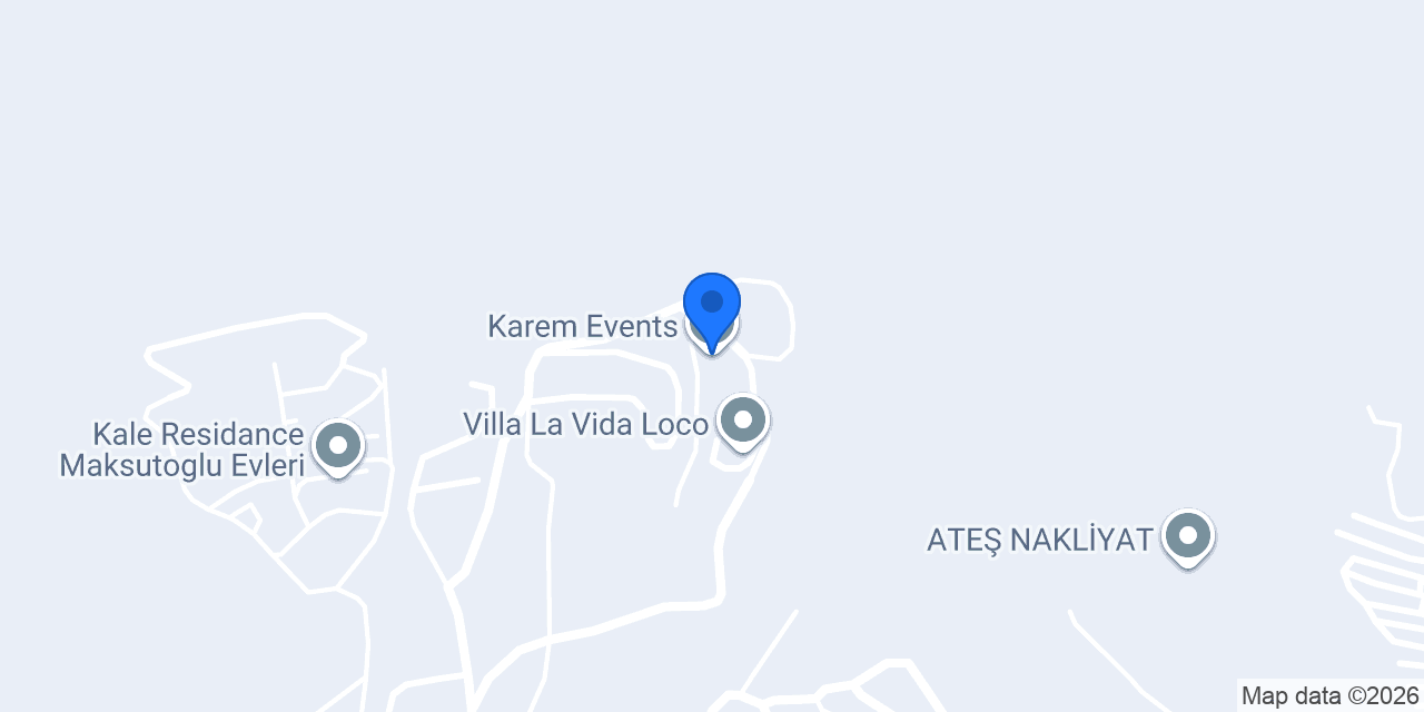 Karem Events konumu