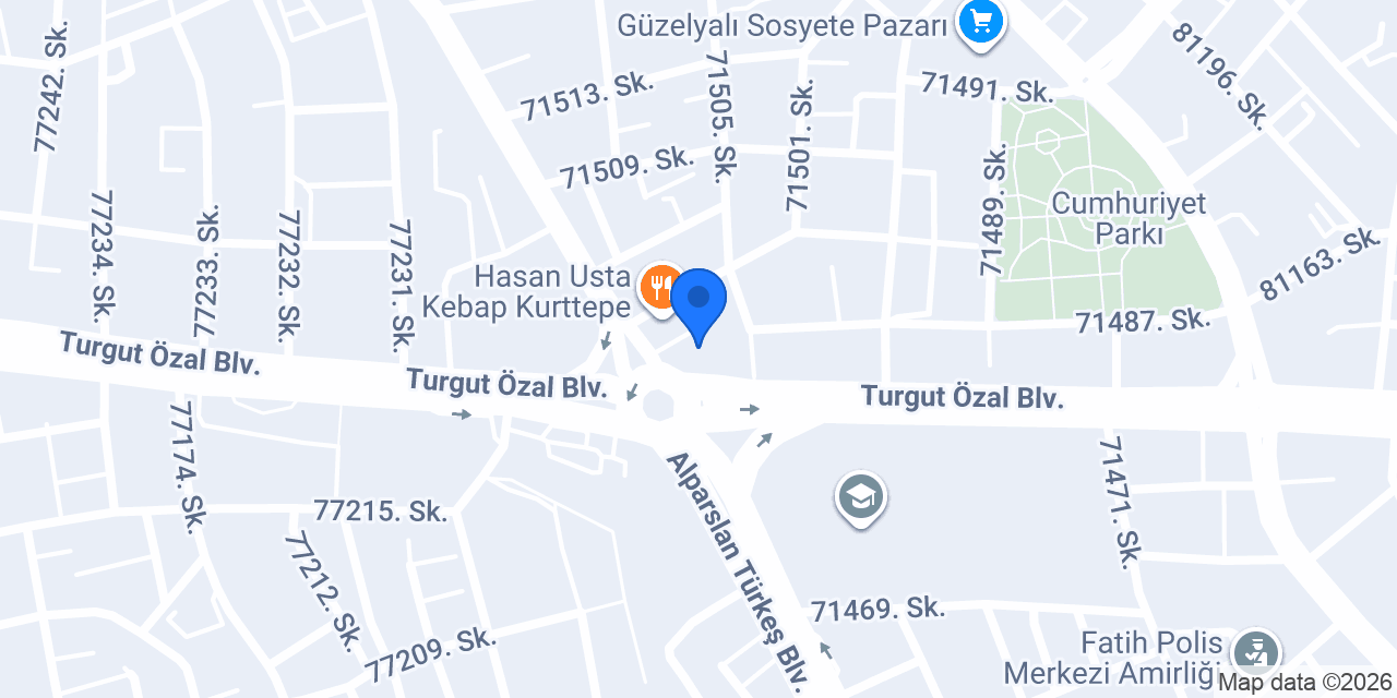 Diş Hekimi Serkan Sönmez konumu