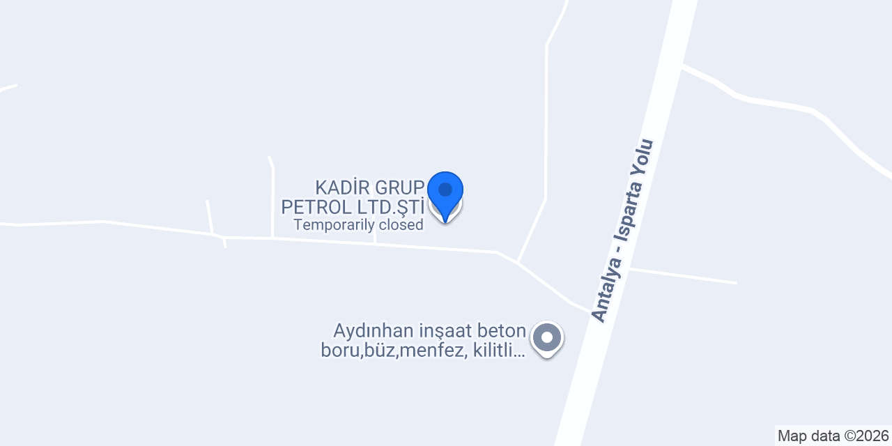 KADİR GRUP PETROL LTD.ŞTİ konumu
