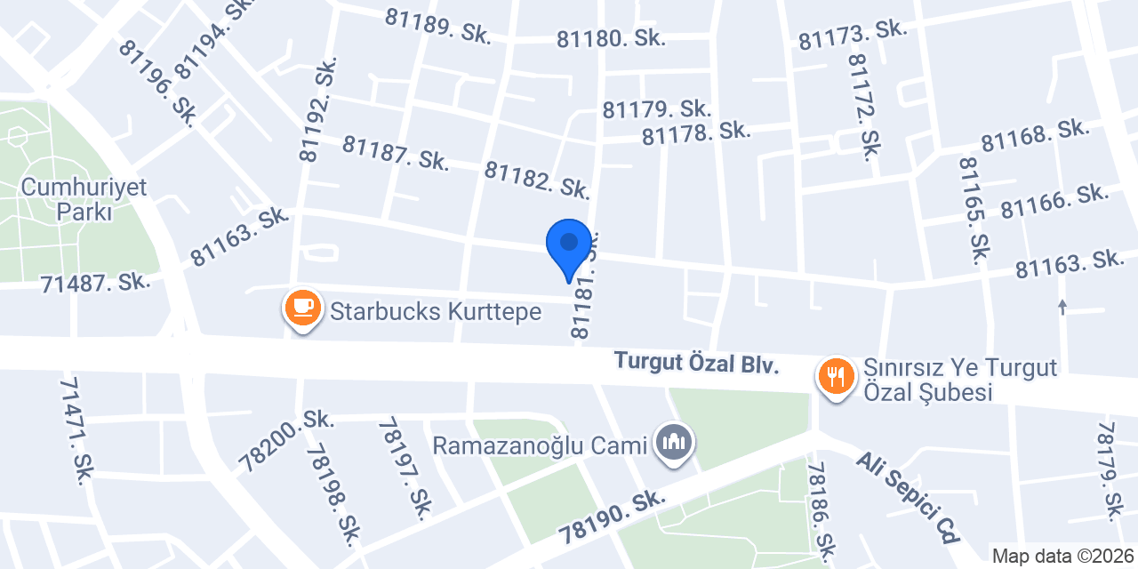 Terzi Öz Ceyhanlı konumu