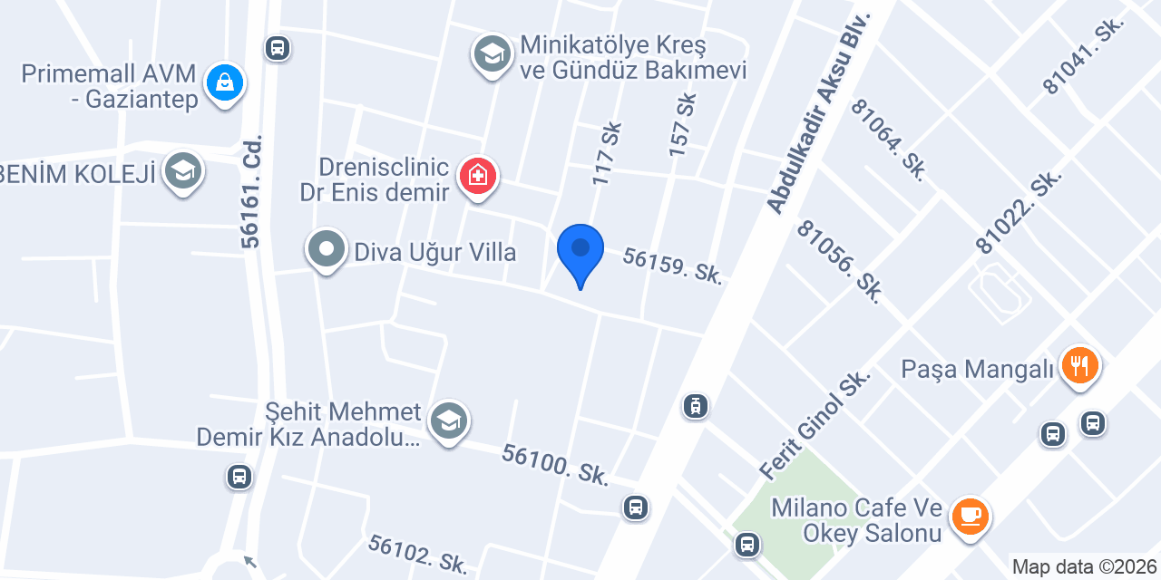 Askon Gaziantep konumu