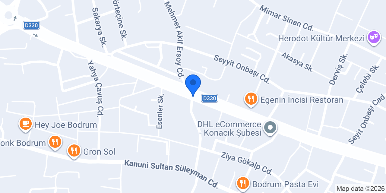 Pedesa Pide Salonu konumu