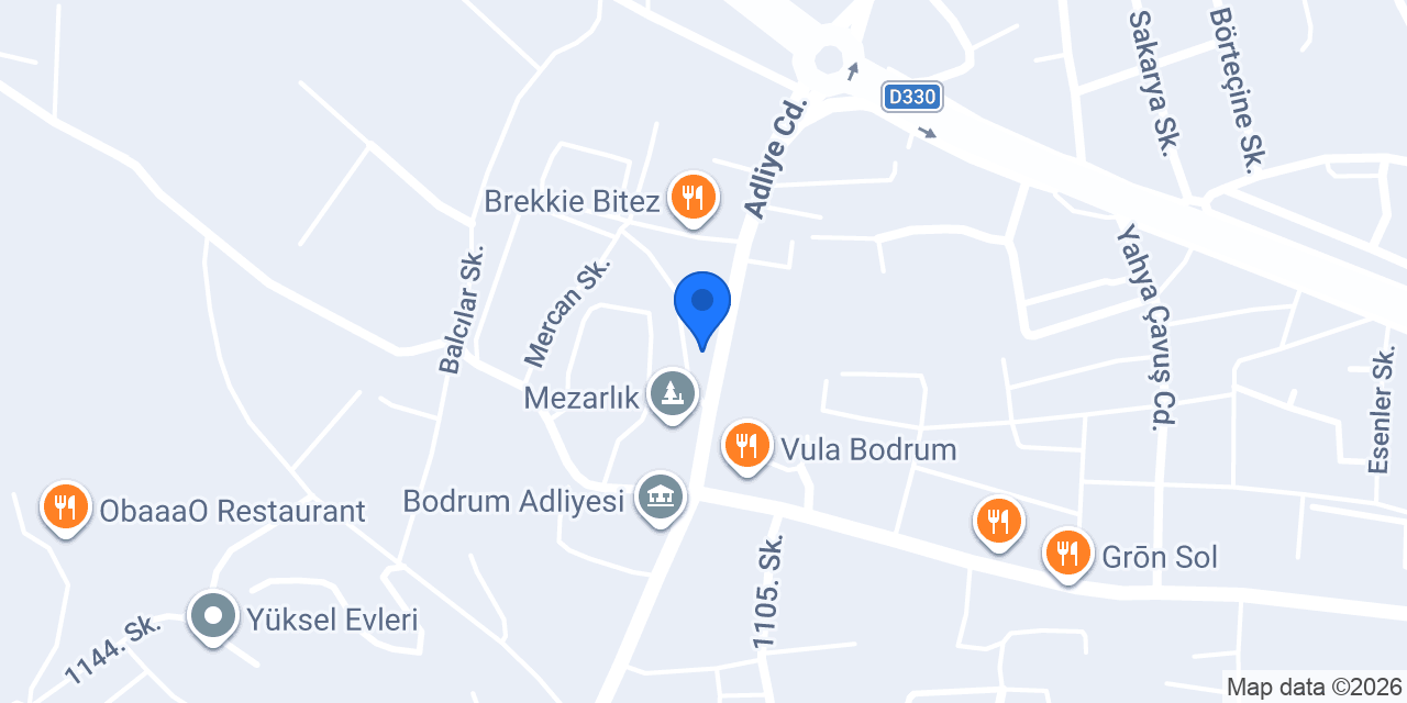 Bodrum msa inşaat konumu