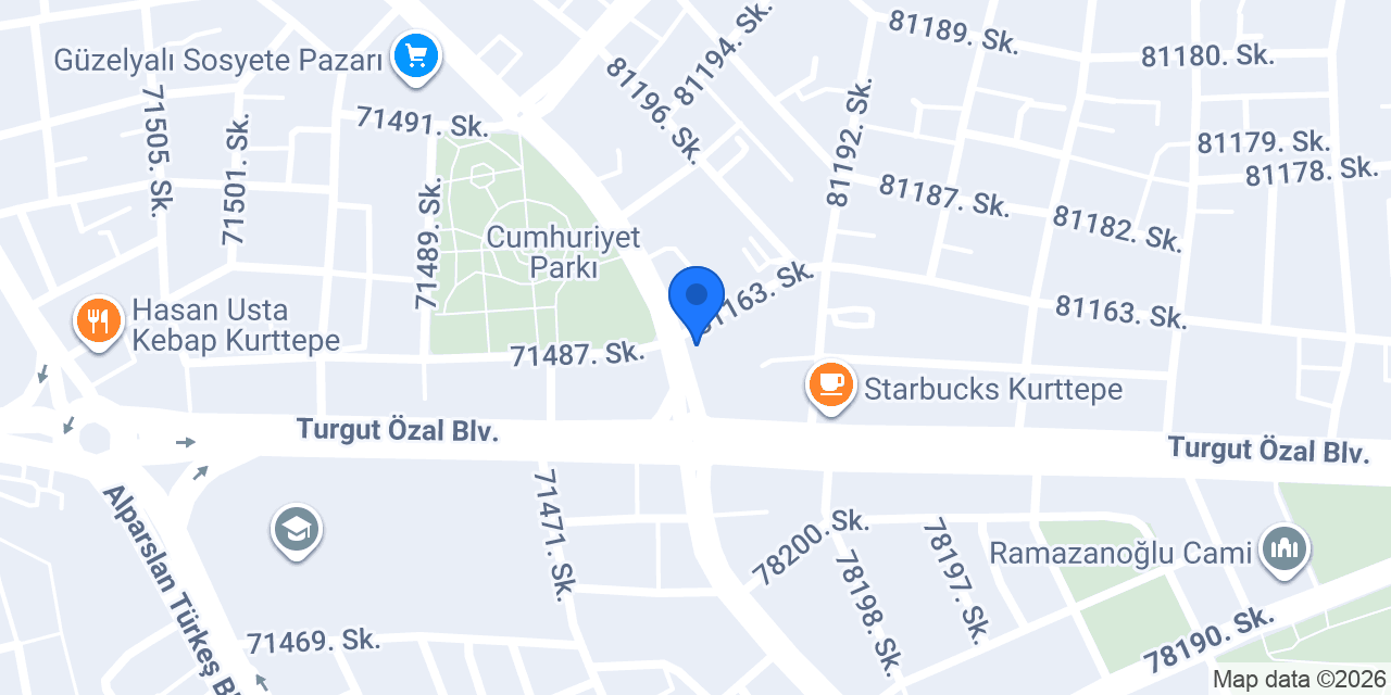Diş Hekimi Nahit Tanacı konumu