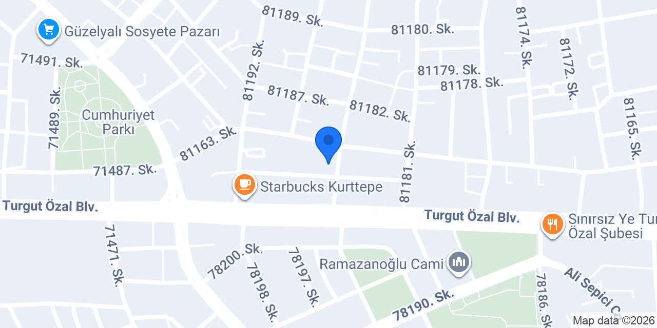 Kadirli Terzisi konumu