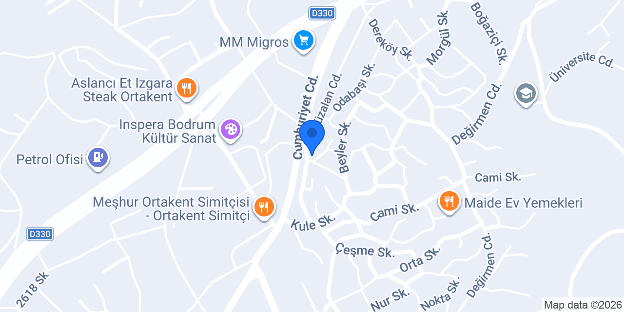 Star Ozalit Ortakent konumu