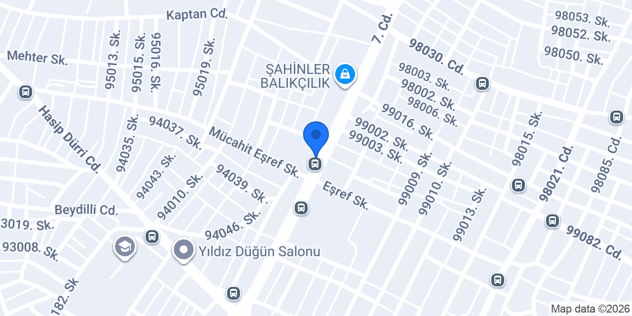 Osmanlıoğlu Kadayıf konumu