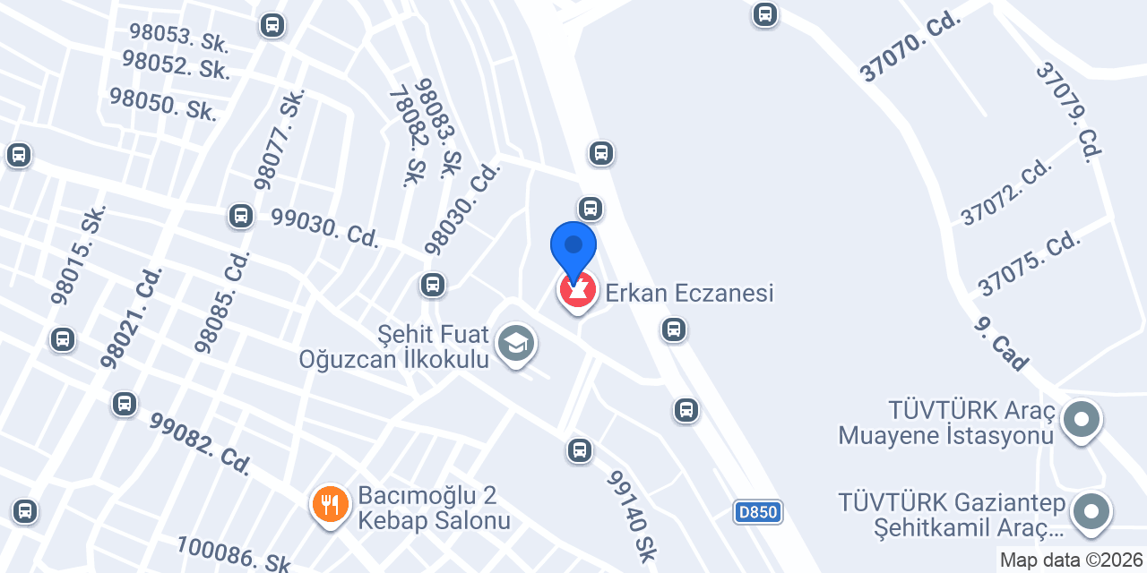 Emine Şifa Sağlık Kabini konumu