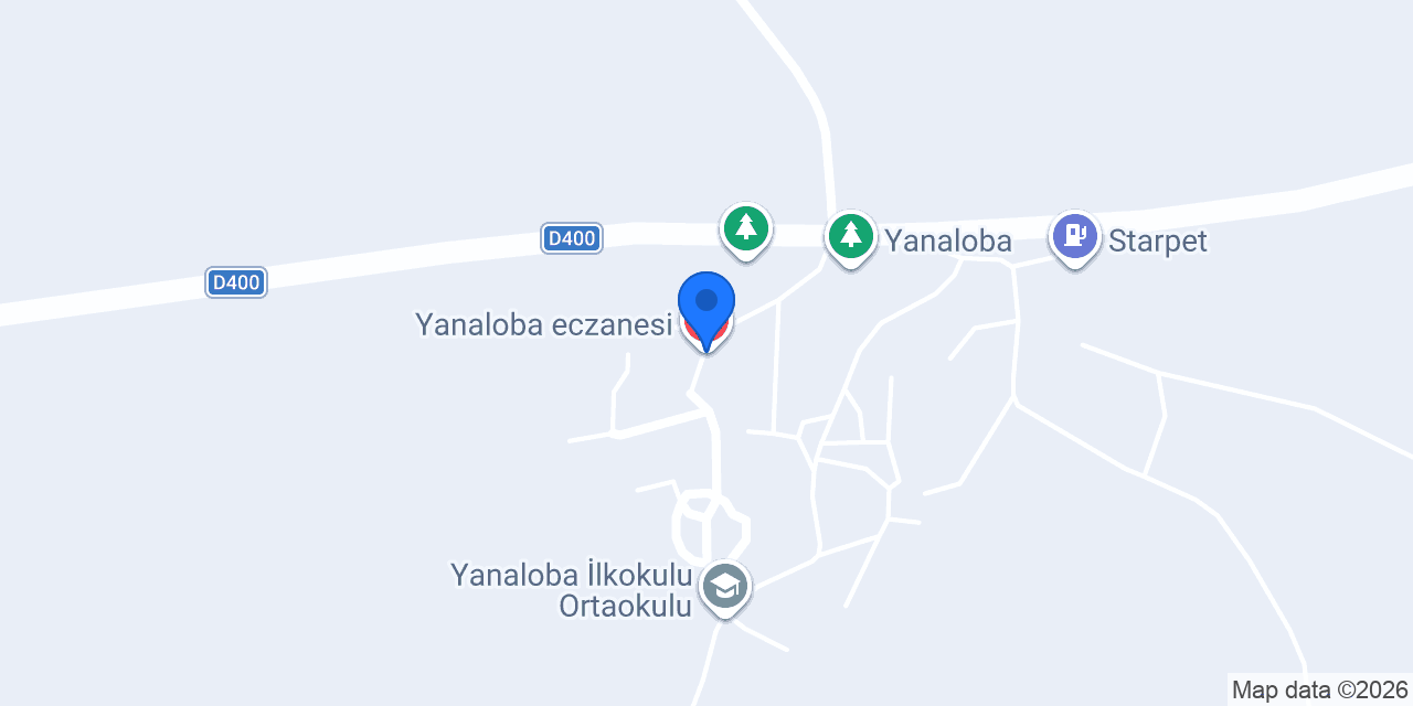 Yanaloba eczanesi konumu