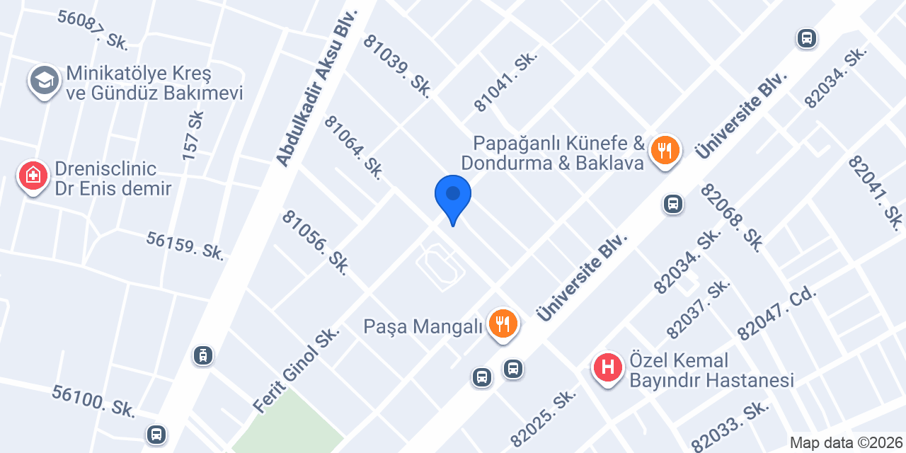 Gaziantep hacamat tıp merkezi konumu