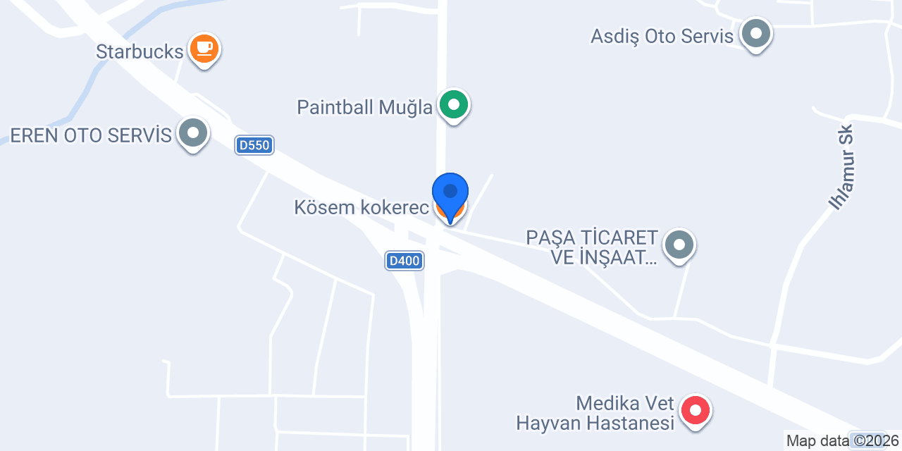 Kösem kokerec konumu