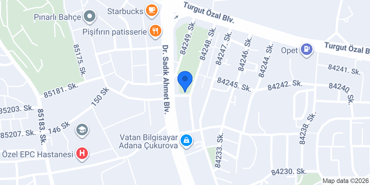 Rentora Rent A Car konumu