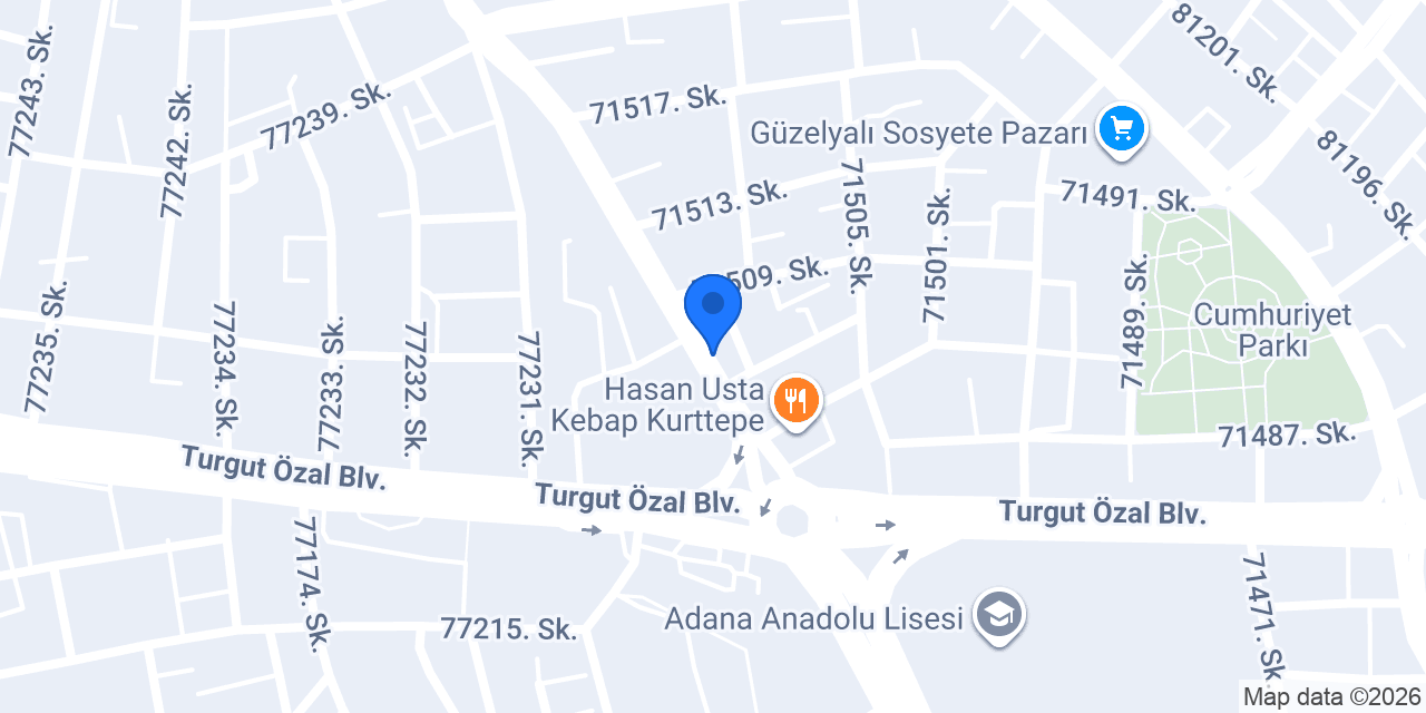 Alo Çilingir Kale Kilit konumu