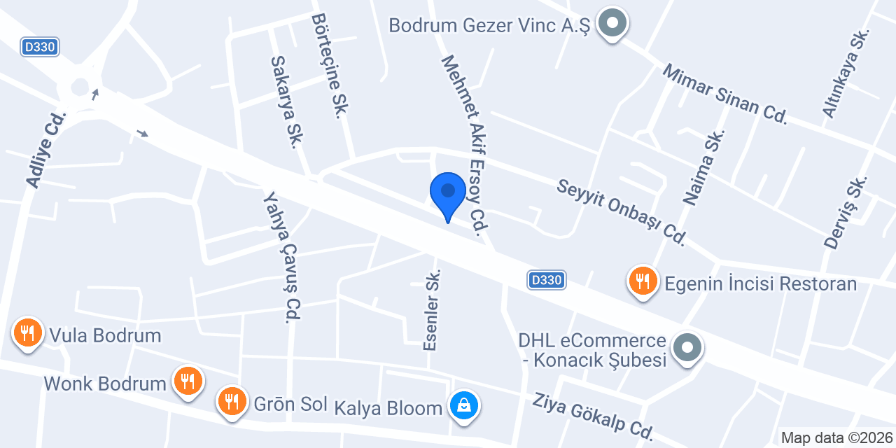 YARKENT MİMARLIK konumu