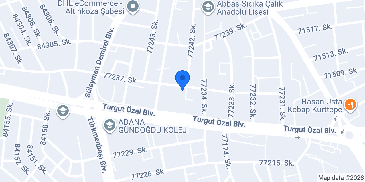 Gür-Ada konumu