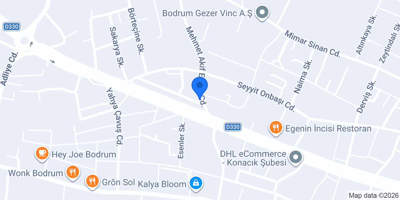 Uysal Cebeci Hukuk Danışmanlık konumu