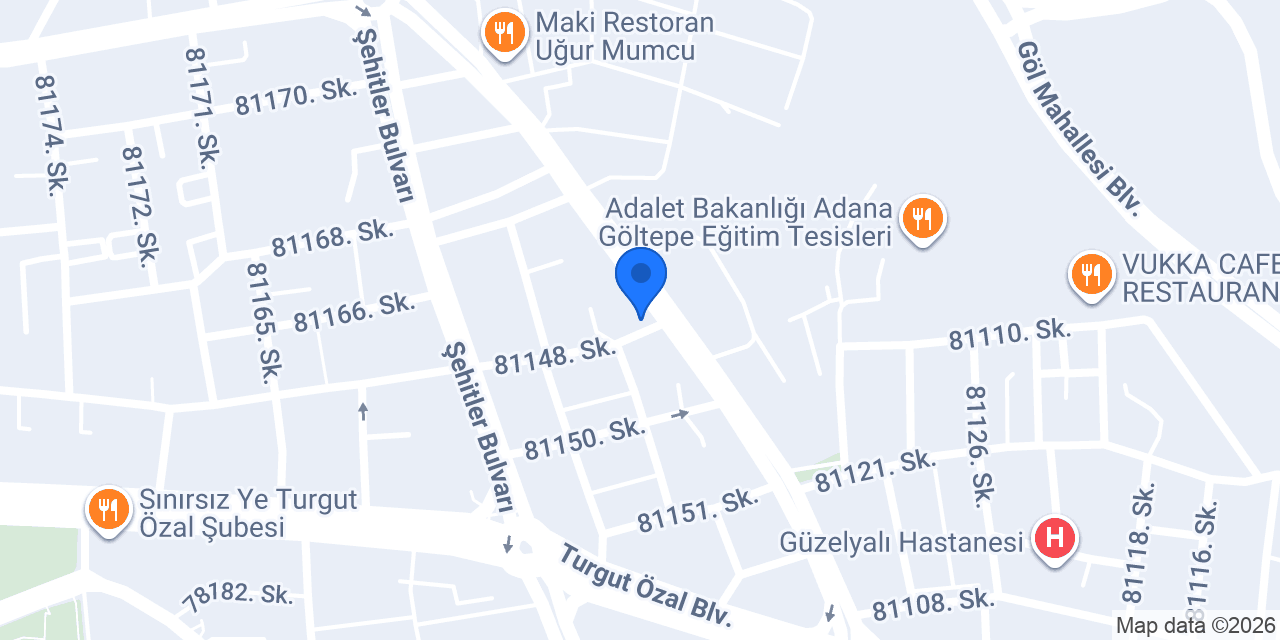 Arzu Tanrıverdi Gümüş&Takı konumu