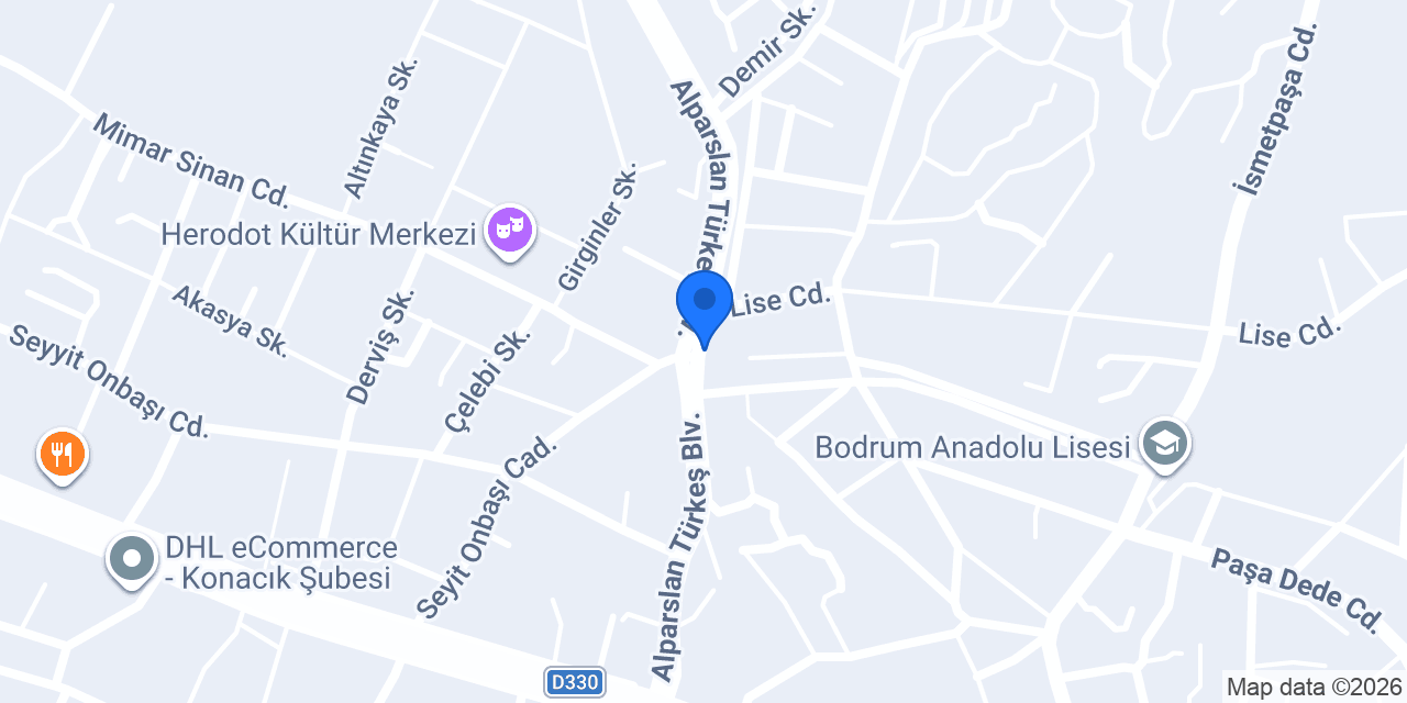 Bodrum içli köfte konumu