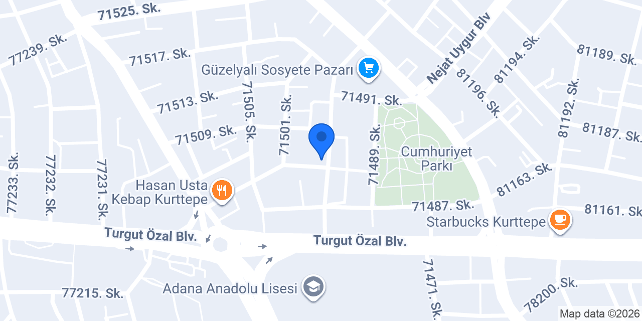 İrem Yılmaz Makeup Studio konumu