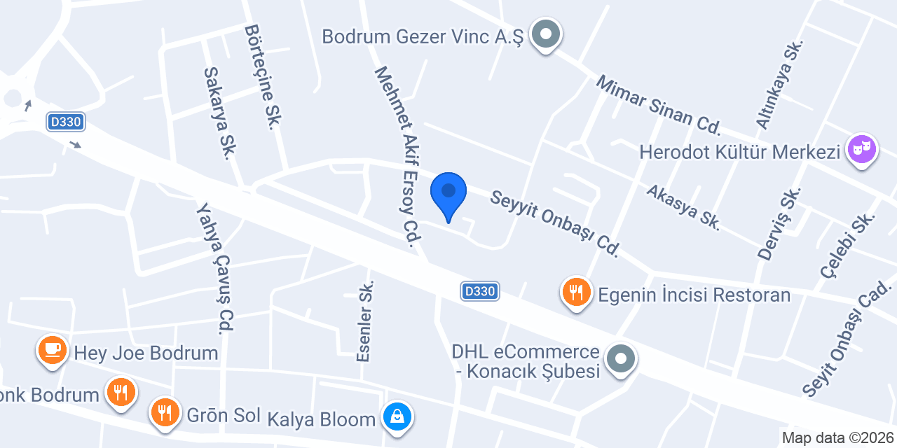 Yelken Dağıtım konumu